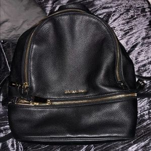 Black Michael Kors Backpack